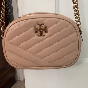 Like New - Tory Burch Kira Chevron Camera Bag